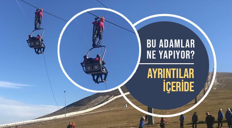 Ladik Akdağ’da nefesleri kesen tatbikat
