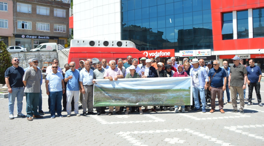 Havza’da Rüzgar Enerjisi Santrali (RES) Projesine Tepki: Meralarımızı Vermeyeceğiz