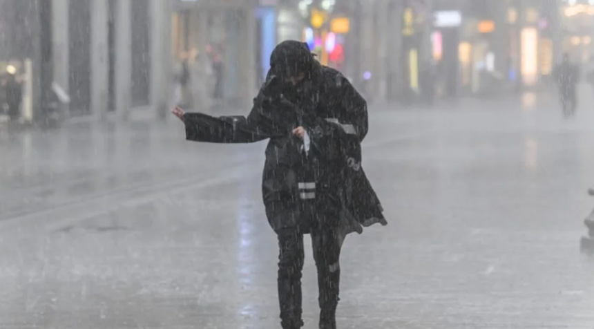Meteoroloji'den sağanak ve kuvvetli rüzgar uyarısı verildi