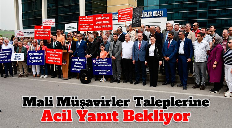 Mali müşavirler taleplerine acil yanıt bekliyor