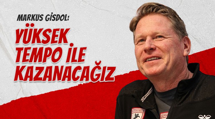 Markus Gisdol: Yüksek tempo ile kazanırız