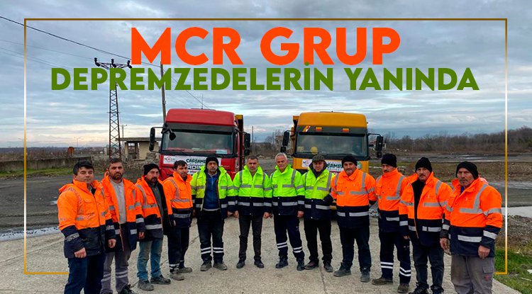 MCR Grup yardımlara devam ediyor