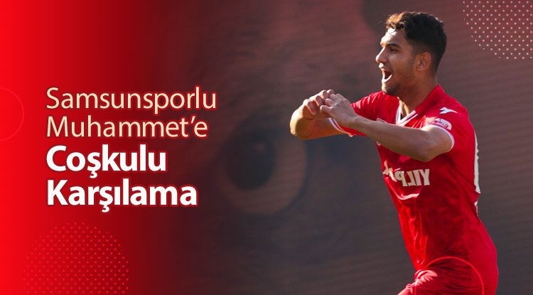Muhammet'e davullu zurnalı karşılama