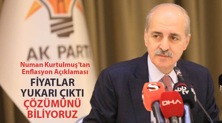 Numan Kurtulmuş'tan enflasyon açıklaması