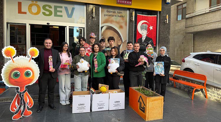 Öğrencilerden LÖSEV’e Anlamlı Ziyaret