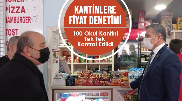 Okul kantinlerine fahiş fiyat denetimi