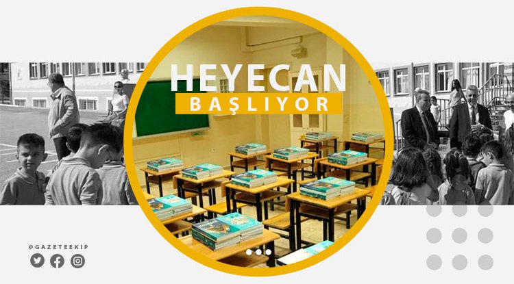 Okullarda yeni heyecan başlıyor