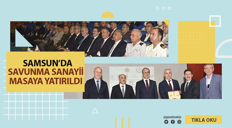 OMÜ'de 'Savunma Sanayii' çalıştayı başladı