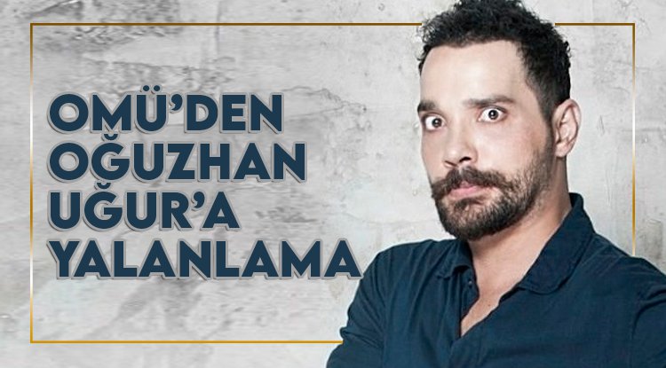 OMÜ'den Oğuzhan Uğur'a yalanlama: Herhangi bir başvuru yok
