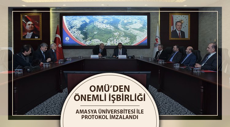 OMÜ'den yabancı öğrenci protokolü