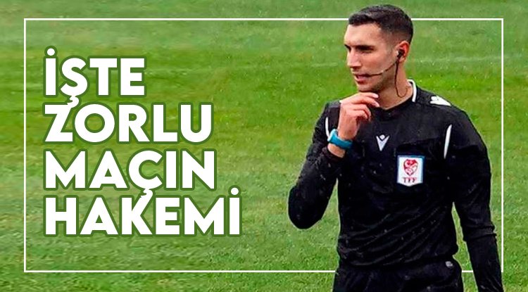 Sakaryaspor - Samsunspor maçının hakemi Alper Akarsu
