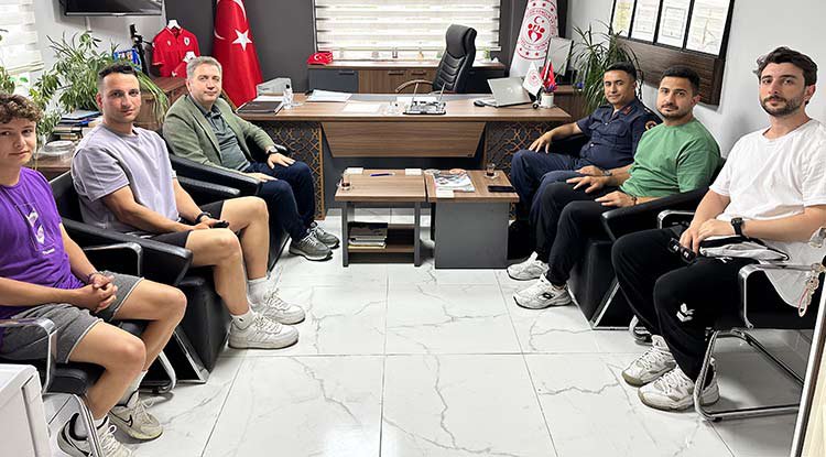 Salıpazarı'nda jandarmadan gençlik spor işbirliği