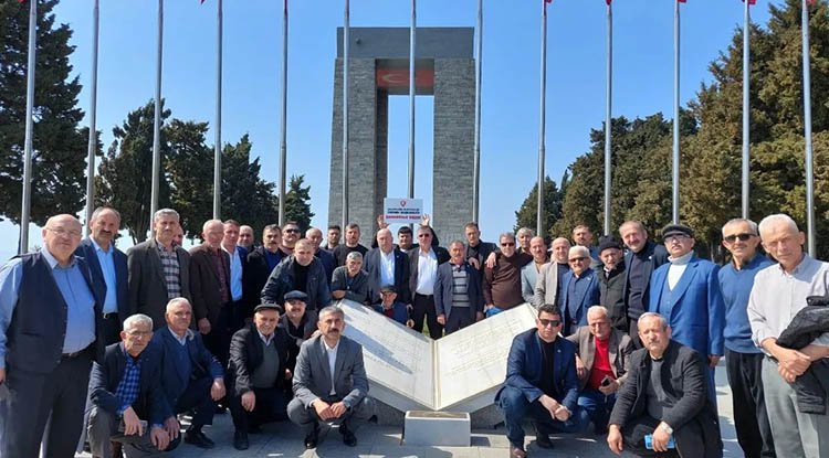 Salıpazarlı muhtarlar Çanakkale'de