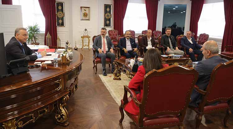SAM-BİR’den Başkan Kurnaz’a Ziyaret