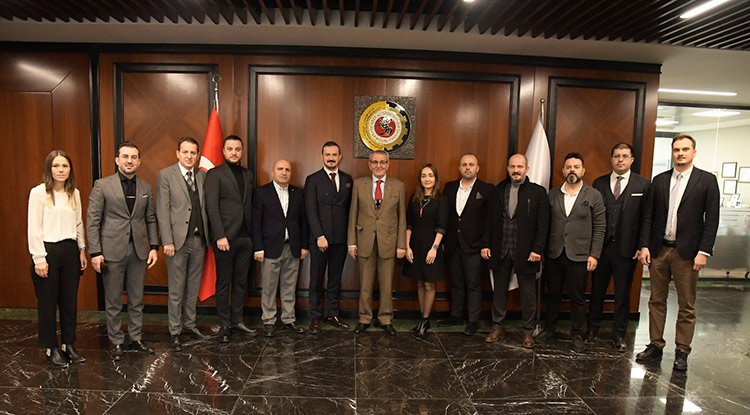 SAMGİAD'dan Murzioğlu'na 'hayırlı olsun' ziyareti