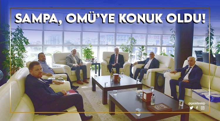 SAMPA Başkanı Altuncu’dan Rektör Ünal’a ziyaret