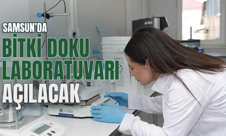Samsun'a Bitki Doku Kültürü Laboratuvarı Açılacak
