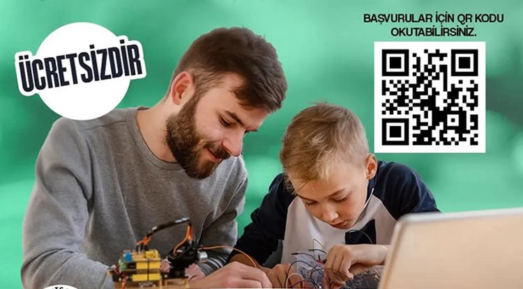 Samsun Atakum'da, çocuklar için robotik kodlama atölyesi