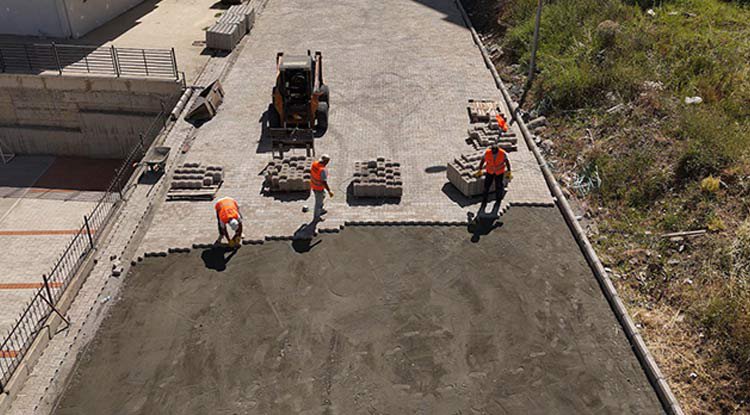 Samsun Atakum'da yol çalışmaları tam gaz