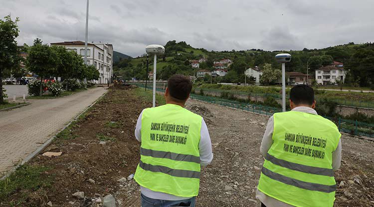 Samsun Büyükşehir'den her ilçeye park
