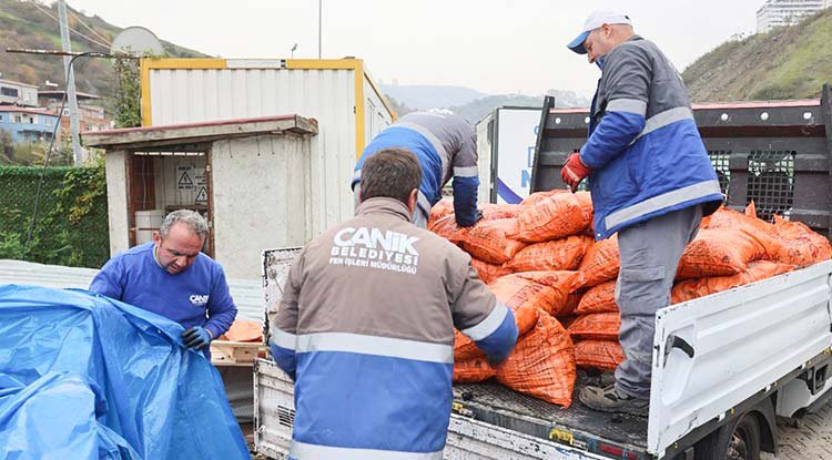 Samsun Canik Belediyesi'nden Isınma Desteği