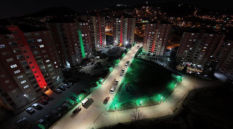 Samsun Canik'te Aydınlatma Seferberliği