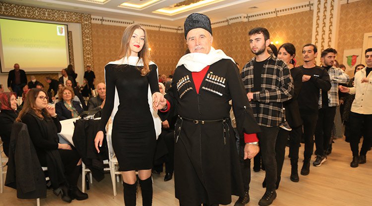 Samsun Çerkes Derneği'nden 56. yıl anısına Halüj Gecesi