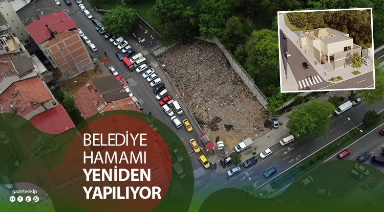 Samsun'da Belediye Hamamı yeniden yapılıyor