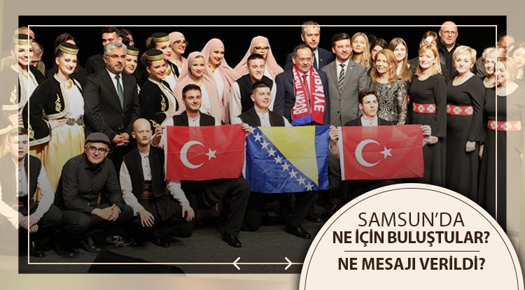 Samsun’da Bosna gecesi