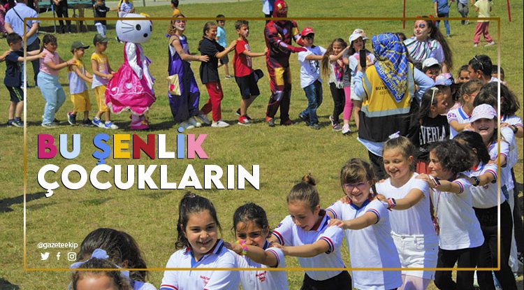 Samsun'da Büyükşehir'den çocuk şenliği
