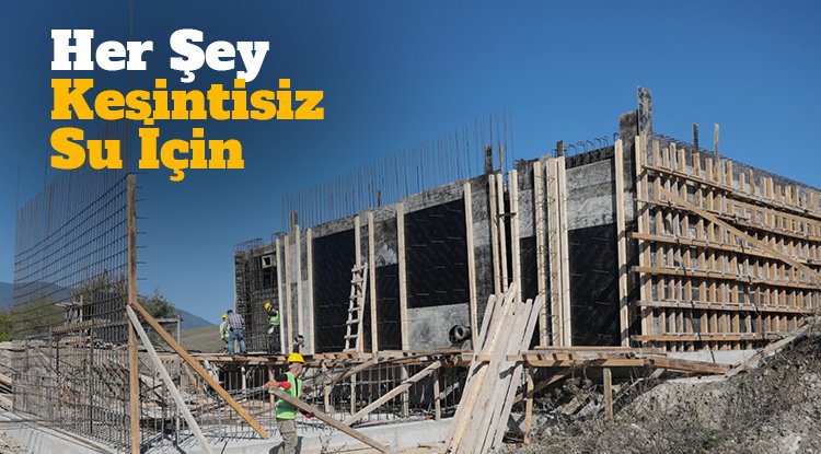 Samsun'da Büyükşehir'den kesintisiz su yatırımı