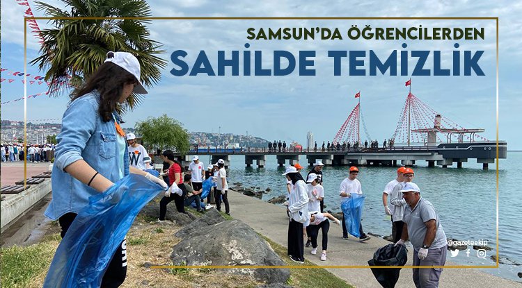 Samsun'da daha temiz bir çevre için buluştular