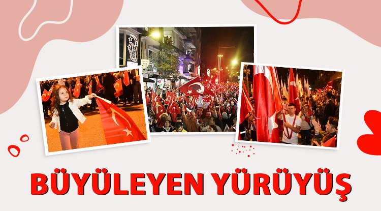 Samsun'da Fener Alayı büyüledi