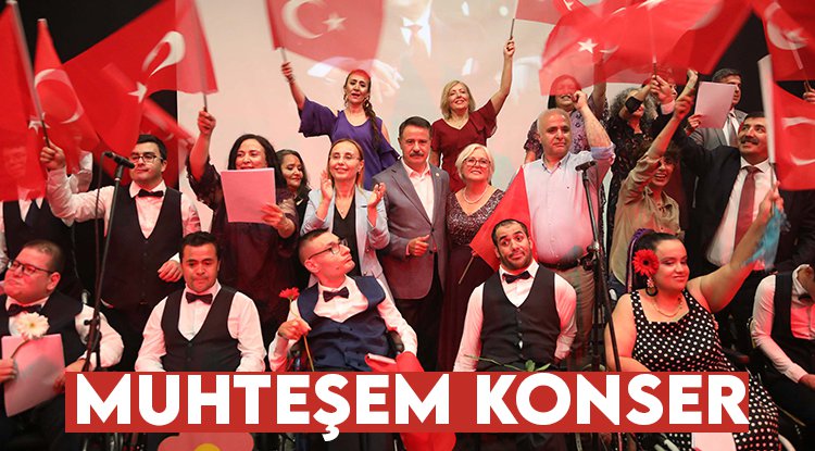 Samsun'da Gökkuşağı Korosu’ndan unutulmaz konser