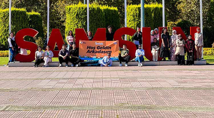 Samsun'da 'Hoş Geldin Arkadaşım' Pnojesi