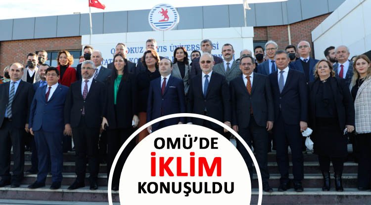 Samsun'da 'iklim' çalıştayı düzenlendi