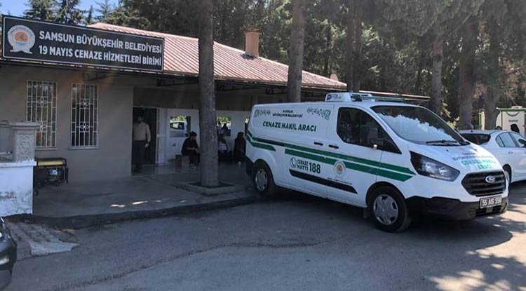 Samsun'da ilçelerde cenaze hizmeti başladı