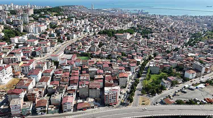 Samsun'da kentsel dönüşüm başlıyor