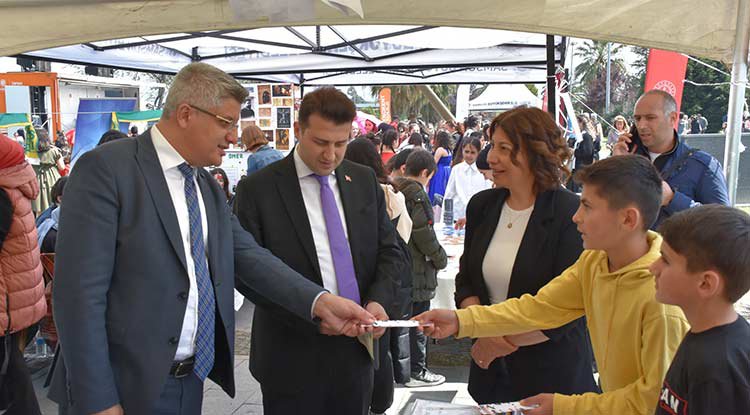 Samsun'da Kitap Okuma Şenliği ilgi gördü