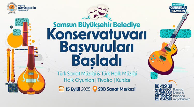 Samsun'da konservatuvar başvuruları başladı