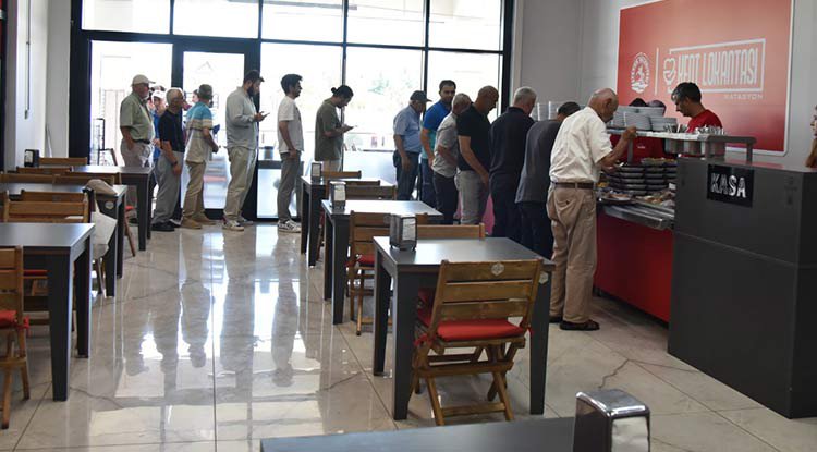 Samsun'da Matasyon Kent Lokantası'na yoğun ilgi