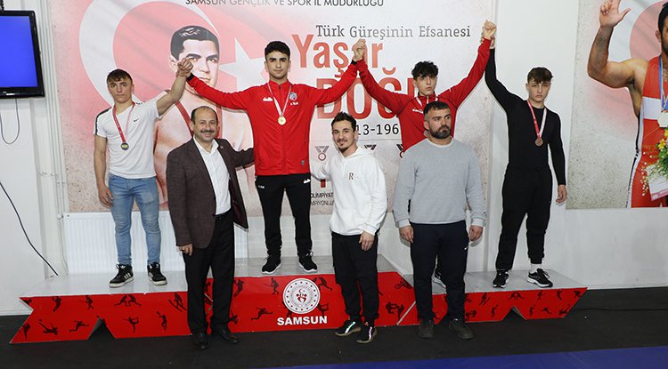 Samsun'da minderde madalya mücadelesi