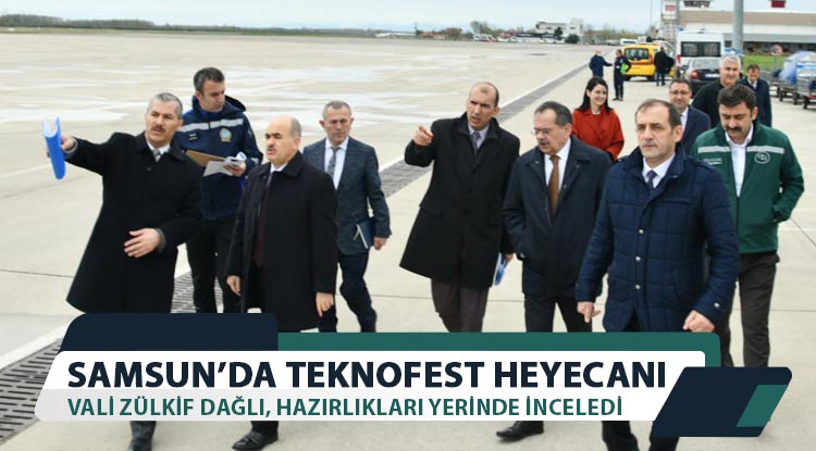 Samsun'da Teknofest hazırlıkları sürüyor