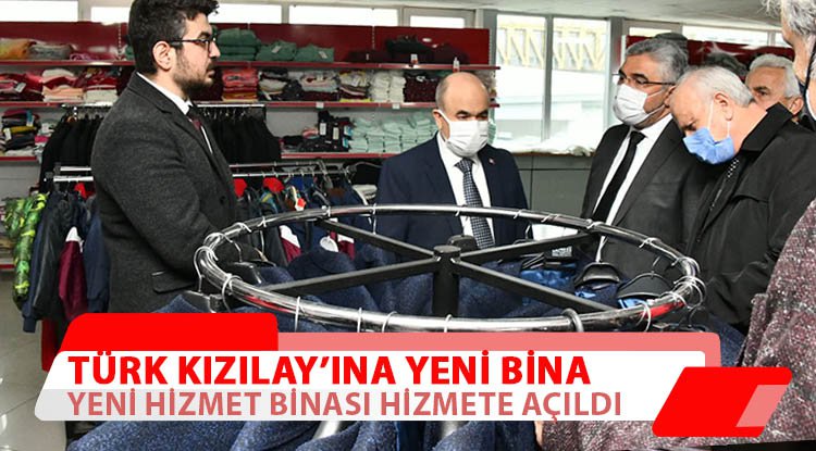 Samsun'da Türk Kızılay'ına yeni bina