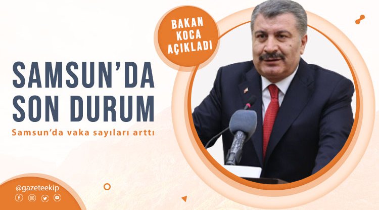 Samsun'da vaka sayısı arttı