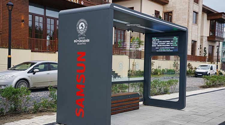 Samsun'da yeni nesil durak dönemi