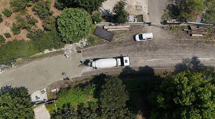 Samsun'da Yol Hamlesi Hız Kesmiyor
