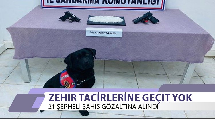 Samsun'da zehir tacirlerine geçit yok
