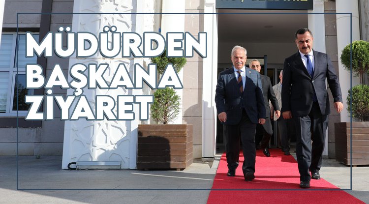 Samsun Emniyet Müdürü Arıbaş'tan başkan demirtaş'a ziyaret
