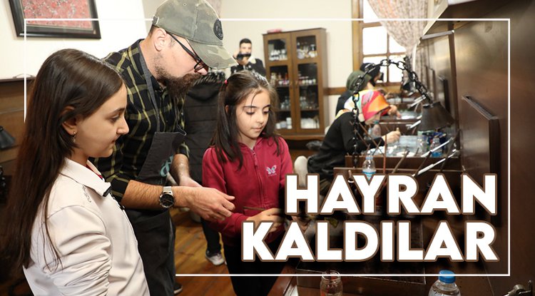 Samsun İlkadım'da Türk İslam Sanat Merkezi'ne hayran kaldılar